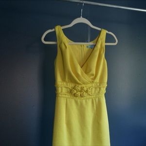 🌼 4 for $40 Flower Bundle Sale 🌼 Antonio Melani Yellow Knot Dress - Size 0